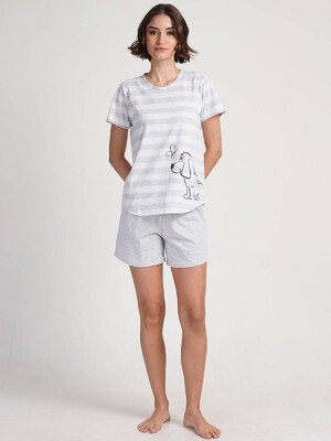 Купить Хлопковый комплект с шортами VIENETTA 3120340000 в Украина в Lingerie.ua - Одяг для дому та відпочинку, Фото 2