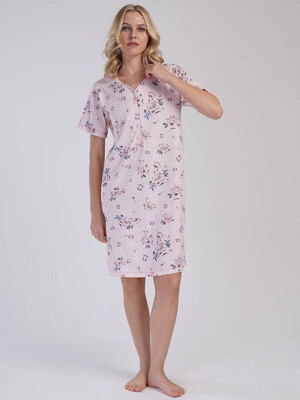 Купить Хлопковая туника с коротким рукавом VIENETTA 3114199323 в Украина в Lingerie.ua - Одяг для дому та відпочинку, Фото 5