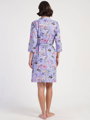 Купить Хлопковый женский домашний халат VIENETTA 3110050200 в Украина в Lingerie.ua - Одяг для дому та відпочинку, Фото 4