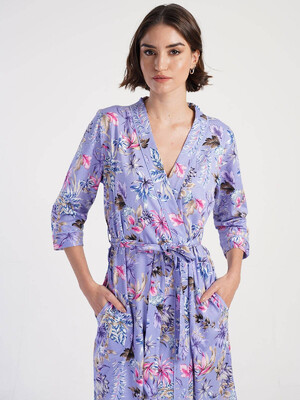 Купить Хлопковый женский домашний халат VIENETTA 3110050200 в Украина в Lingerie.ua - Одяг для дому та відпочинку, Фото 5