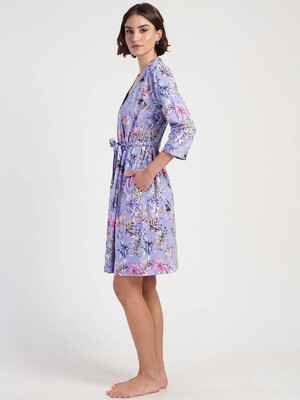 Купить Хлопковый женский домашний халат VIENETTA 3110050200 в Украина в Lingerie.ua - Одяг для дому та відпочинку, Фото 6