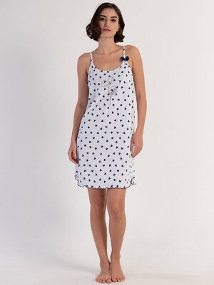 Купить Хлопковая туника на тонких бретельках VIENETTA 3120931478 в Украина в Lingerie.ua - Одяг для дому та відпочинку, Фото 2