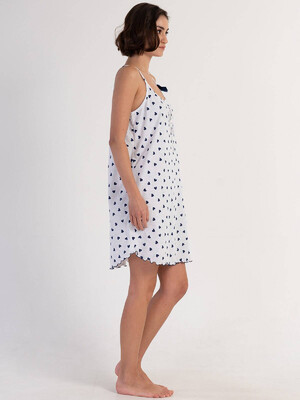 Купить Хлопковая туника на тонких бретельках VIENETTA 3120931478 в Украина в Lingerie.ua - Одяг для дому та відпочинку, Фото 5