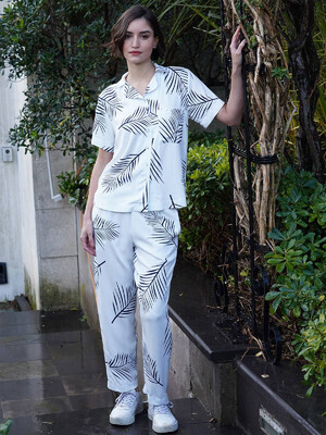 Купить Женский штапельный костюм с брюками VIENETTA PLUS 3114662375 в Украина в Lingerie.ua - Одяг для дому та відпочинку, Фото 6