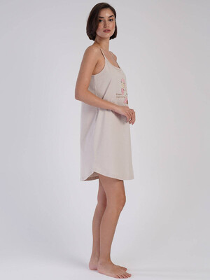 Купить Хлопковая туника на бретельках VIENETTA 3120790000 в Украина в Lingerie.ua - Одяг для дому та відпочинку, Фото 5