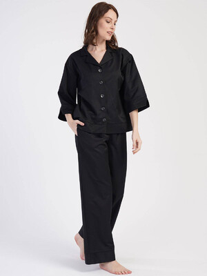 Купить Штапельний костюм із широкими брюками VIENETTA PLUS 4010280000 в Украина в Lingerie.ua - Одяг для дому та відпочинку, Фото 5