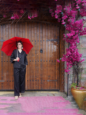 Купить Штапельний костюм із широкими брюками VIENETTA PLUS 4010280000 в Украина в Lingerie.ua - Одяг для дому та відпочинку, Фото 7