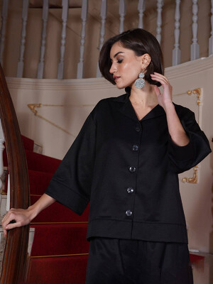 Купить Штапельний костюм із широкими брюками VIENETTA PLUS 4010280000 в Украина в Lingerie.ua - Одяг для дому та відпочинку, Фото 9