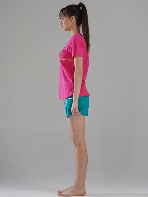 Купить Хлопковый комплект из футболки и шорт VIENETTA 1115390000 в Украина в Lingerie.ua - Одяг для дому та відпочинку, Фото 5