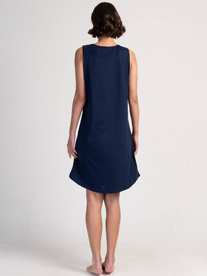 Купить Хлопковая домашняя туника на бретельках VIENETTA 3112120000 в Украина в Lingerie.ua - Одяг для дому та відпочинку, Фото 4