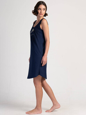 Купить Хлопковая домашняя туника на бретельках VIENETTA 3112120000 в Украина в Lingerie.ua - Одяг для дому та відпочинку, Фото 5