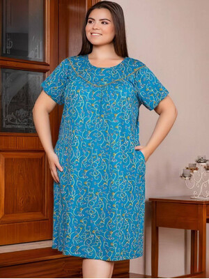 Купить Летнее платье большого размера COCOON J2-2288 в Украина