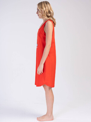 Купить Хлопковая туника на бретельках VIENETTA 3120860000 в Украина в Lingerie.ua - Одяг для дому та відпочинку, Фото 8