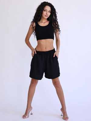 Купить Льняные женские шорты LINGERIE 170720 в Украина в Lingerie.ua - Одяг для дому та відпочинку, Фото 1