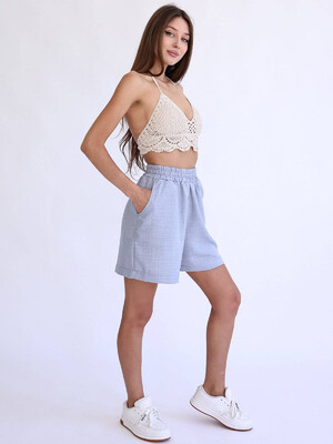 Купить Льняные женские шорты LINGERIE 170720 в Украина в Lingerie.ua - Одяг для дому та відпочинку, Фото 13