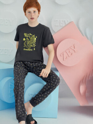 Купить Подростковый домашний комплект из футболки и брюк ZEY ZEY 8658 в Украина