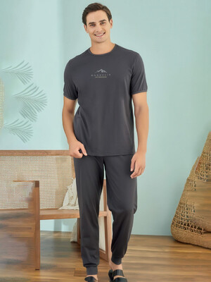 Домашний комплект из футболки и брюк SEVIM 9494