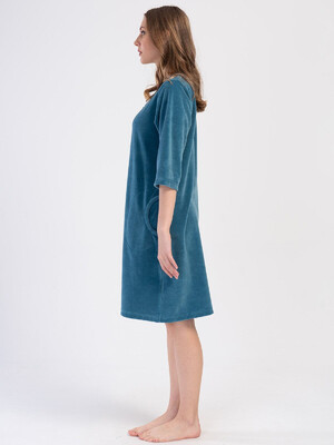 Купить Велюровый женский халат на молнии VIENETTA 4031070000 в Украина в Lingerie.ua - Одяг для дому та відпочинку, Фото 3