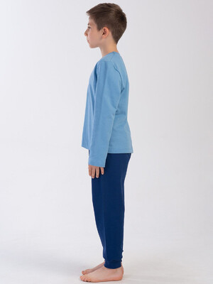 Купить Байковый домашний комплект для мальчика VIENETTA 4030040000 в Украина в Lingerie.ua - Одяг для дому та відпочинку, Фото 4