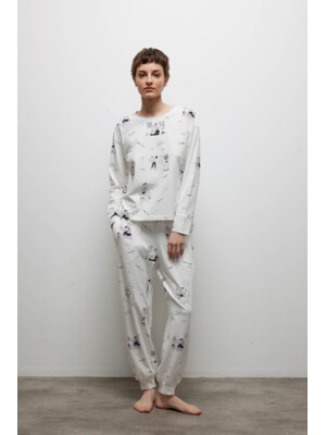 Купить Хлопковый домашний комплект с брюками HAYS 40208 в Украина в Lingerie.ua - Одяг для дому та відпочинку, Фото 1