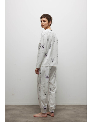 Купить Хлопковый домашний комплект с брюками HAYS 40208 в Украина в Lingerie.ua - Одяг для дому та відпочинку, Фото 6