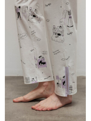 Купить Хлопковая пижама с длинным рукавом HAYS 40209 в Украина в Lingerie.ua - Одяг для дому та відпочинку, Фото 2