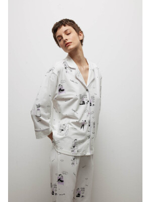 Купить Хлопковая пижама с длинным рукавом HAYS 40209 в Украина в Lingerie.ua - Одяг для дому та відпочинку, Фото 6