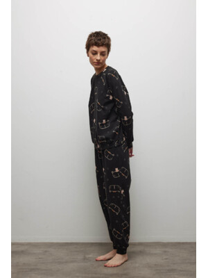 Купить Хлопковый домашний комплект с брюками HAYS 40127 в Украина в Lingerie.ua - Одяг для дому та відпочинку, Фото 3