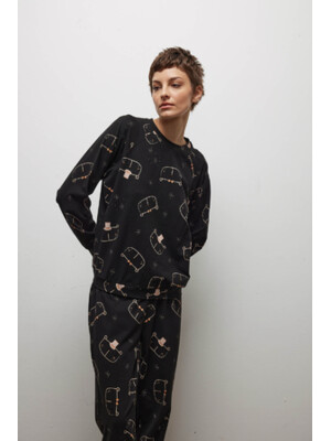 Купить Хлопковый домашний комплект с брюками HAYS 40127 в Украина в Lingerie.ua - Одяг для дому та відпочинку, Фото 4