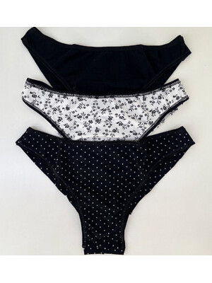 Купить Трусики женские бразилиана комплект 3 в 1 SEVIM 5757 в Украина в Lingerie.ua - Одяг для дому та відпочинку, Фото 1