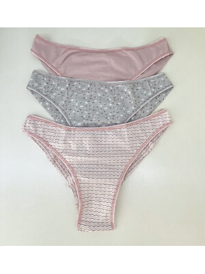 Купить Трусики женские бразилиана комплект 3 в 1 SEVIM 5757 в Украина в Lingerie.ua - Одяг для дому та відпочинку, Фото 2