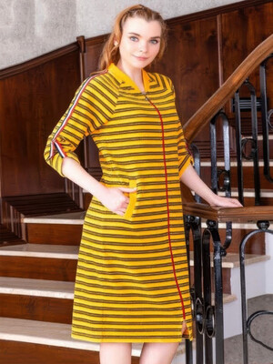 Купить Велюровый халат на молнии COCOON O22-1303 в Украина в Lingerie.ua - Одяг для дому та відпочинку, Фото 2