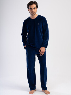 Купить Велюровый мужской костюм однотонный VIENETTA MAN 4031000000 в Украина в Lingerie.ua - Одяг для дому та відпочинку, Фото 3