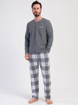 Купить Домашний костюм с длинным рукавом VIENETTA MAN 4020370000 в Украина в Lingerie.ua - Одяг для дому та відпочинку, Видео