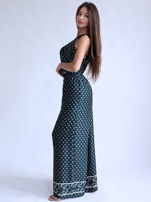 Купить Шелковый летний костюм с палаццо LINGERIE 170666 в Украина в Lingerie.ua - Одяг для дому та відпочинку, Фото 2