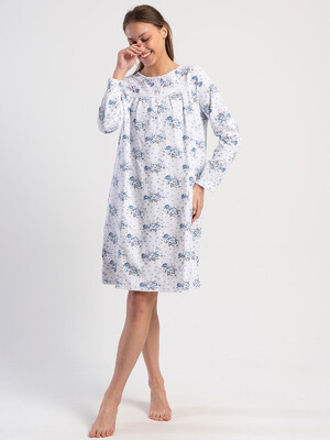 Купить Байкова нічна сорочка з довгим рукавом VIENETTA 1617043016 в Украина