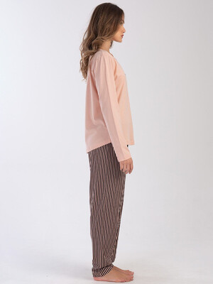 Купить Домашний комплект с брюками в полоску VIENETTA 4031942170 в Украина в Lingerie.ua - Одяг для дому та відпочинку, Фото 3