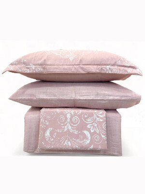 Купить Двуспальный комплект постельного белья IKRA LIFE Saten CLIFF в Украина в Lingerie.ua - Одяг для дому та відпочинку, Фото 3