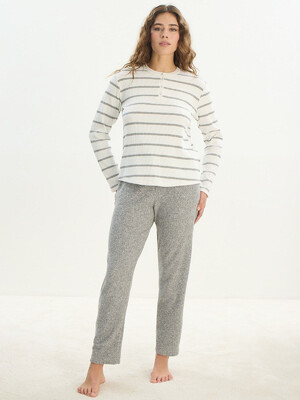 Домашній костюм із довгим рукавом SEVIM 16200