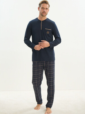 Купить Хлопковый домашний комплект с длинным рукавом SVMAN 9539 в Украина в Lingerie.ua - Одяг для дому та відпочинку, Фото 2