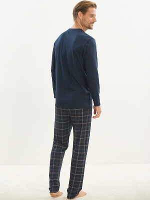 Купить Хлопковый домашний комплект с длинным рукавом SVMAN 9539 в Украина в Lingerie.ua - Одяг для дому та відпочинку, Фото 4