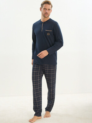 Купить Хлопковый домашний комплект с длинным рукавом SVMAN 9539 в Украина в Lingerie.ua - Одяг для дому та відпочинку, Фото 5