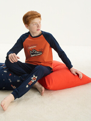 Купить Домашний подростковый комплект с брюками ZEY ZEY 8734 в Украина в Lingerie.ua - Одяг для дому та відпочинку, Фото 2