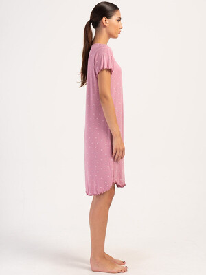 Купить Ночная сорочка с коротким рукавом VIENETTA 4040077998  в Украина в Lingerie.ua - Одяг для дому та відпочинку, Фото 3