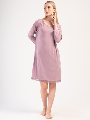 Ночная сорочка из вискозы с длинным рукавом VIENETTA 4040017997