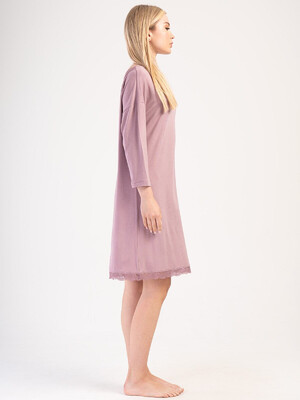 Купить Ночная сорочка из вискозы с длинным рукавом VIENETTA 4040017997 в Украина в Lingerie.ua - Одяг для дому та відпочинку, Фото 2