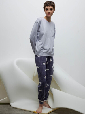 Купить Хлопковый домашний комплект с брюками HAYS 40213 в Украина в Lingerie.ua - Одяг для дому та відпочинку, Фото 3