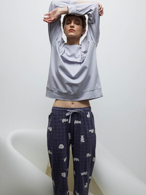 Купить Хлопковый домашний комплект с брюками HAYS 40213 в Украина в Lingerie.ua - Одяг для дому та відпочинку, Фото 5