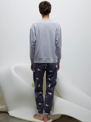 Купить Хлопковый домашний комплект с брюками HAYS 40213 в Украина в Lingerie.ua - Одяг для дому та відпочинку, Фото 6