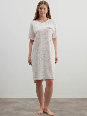 Купить Ночная сорочка большого размера с коротким рукавом HAYS 40269 в Украина в Lingerie.ua - Одяг для дому та відпочинку, Фото 1